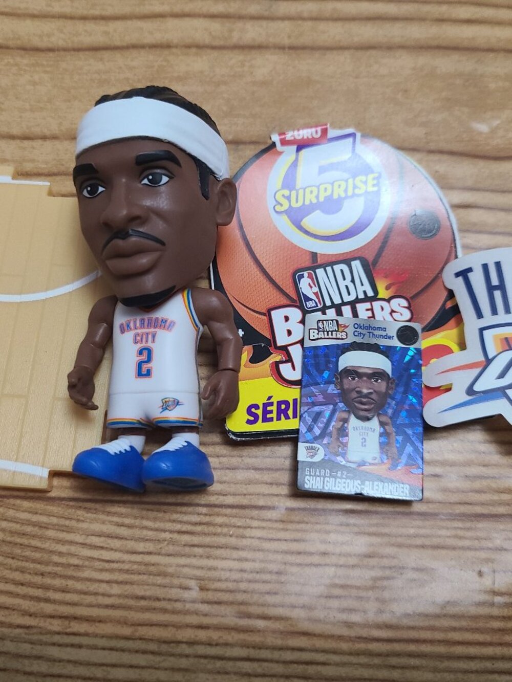 Shai Gilgeous Alexander NBA Ballers Series 2 mini figure